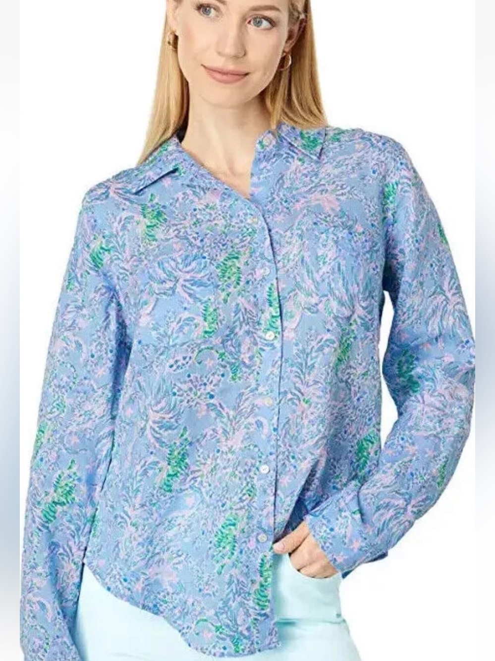 Lilly Pulitzer Linen shirt